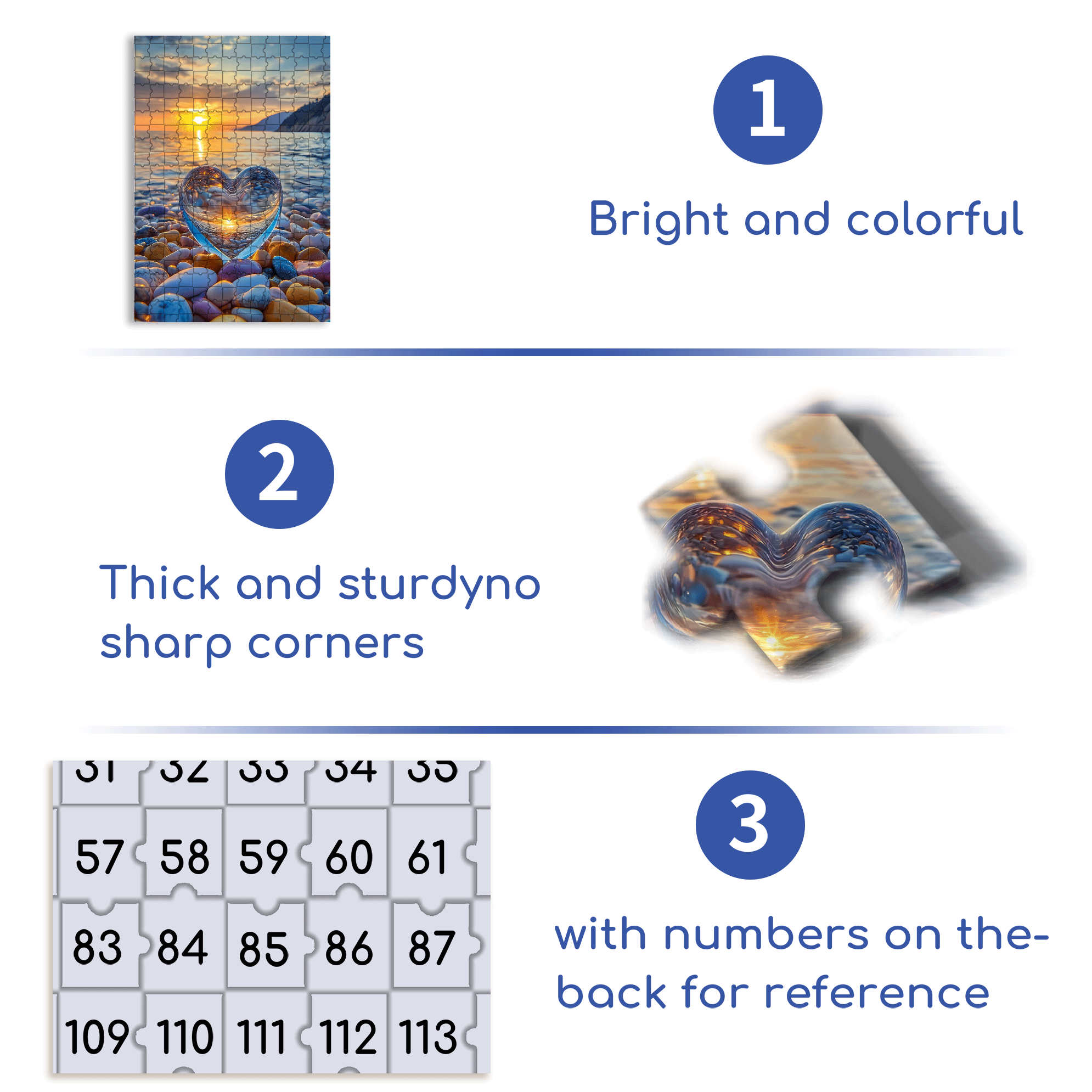 The Tenderness In The Gentle Light Of The Tide 500pcs/1000pcs Jigsaw Puzzle, Scratch-Resistant, Interactive Family Game & Brain-Boosting DIY Decor, Perfect for Halloween, Christmas & New Year Gifts, Family Puzzle Game