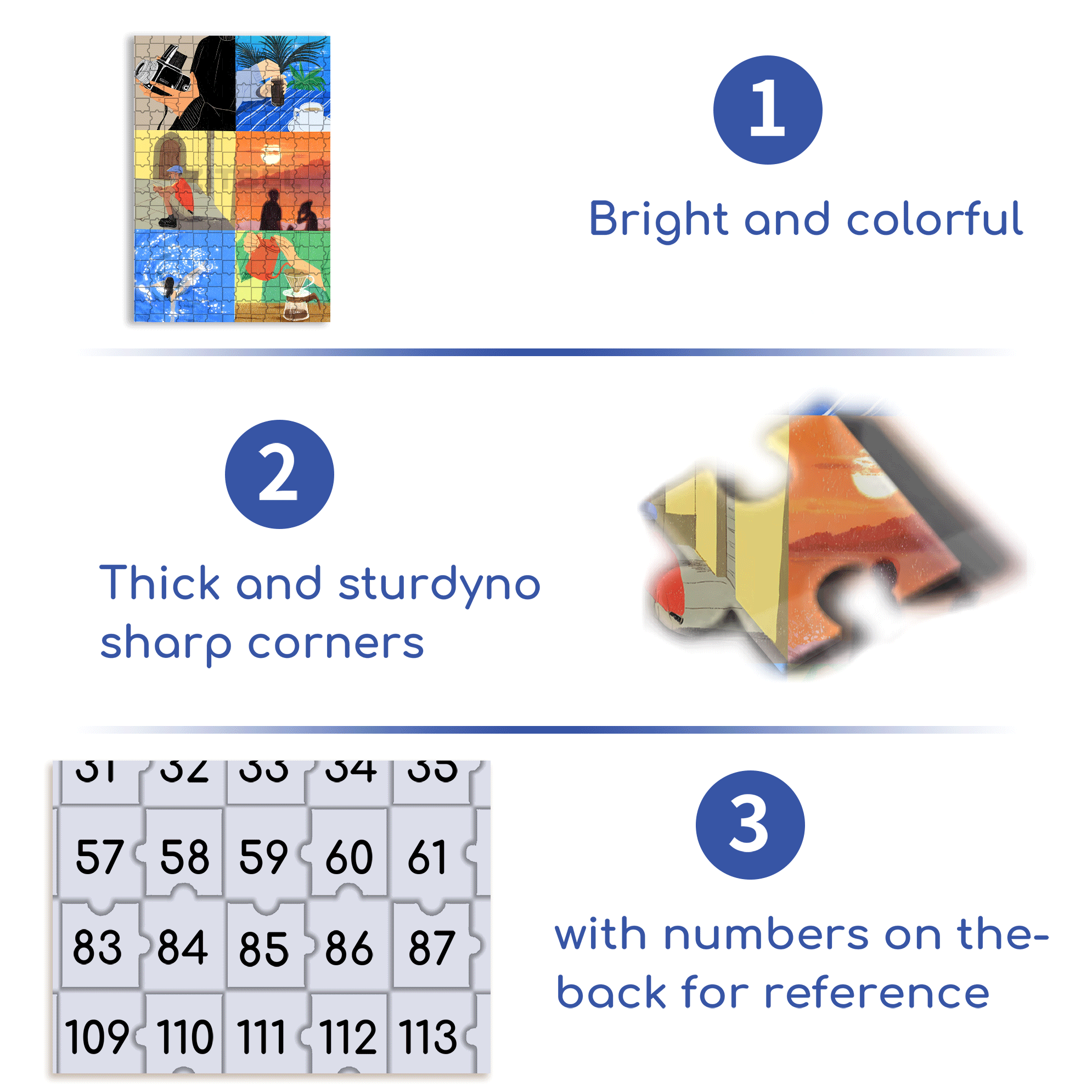 Vibrant Life 500pcs/1000pcs Jigsaw Puzzle, Scratch-Resistant, Interactive Family Game & Brain-Boosting DIY Decor, Perfect for Halloween, Christmas & New Year Gifts, Family Puzzle Game