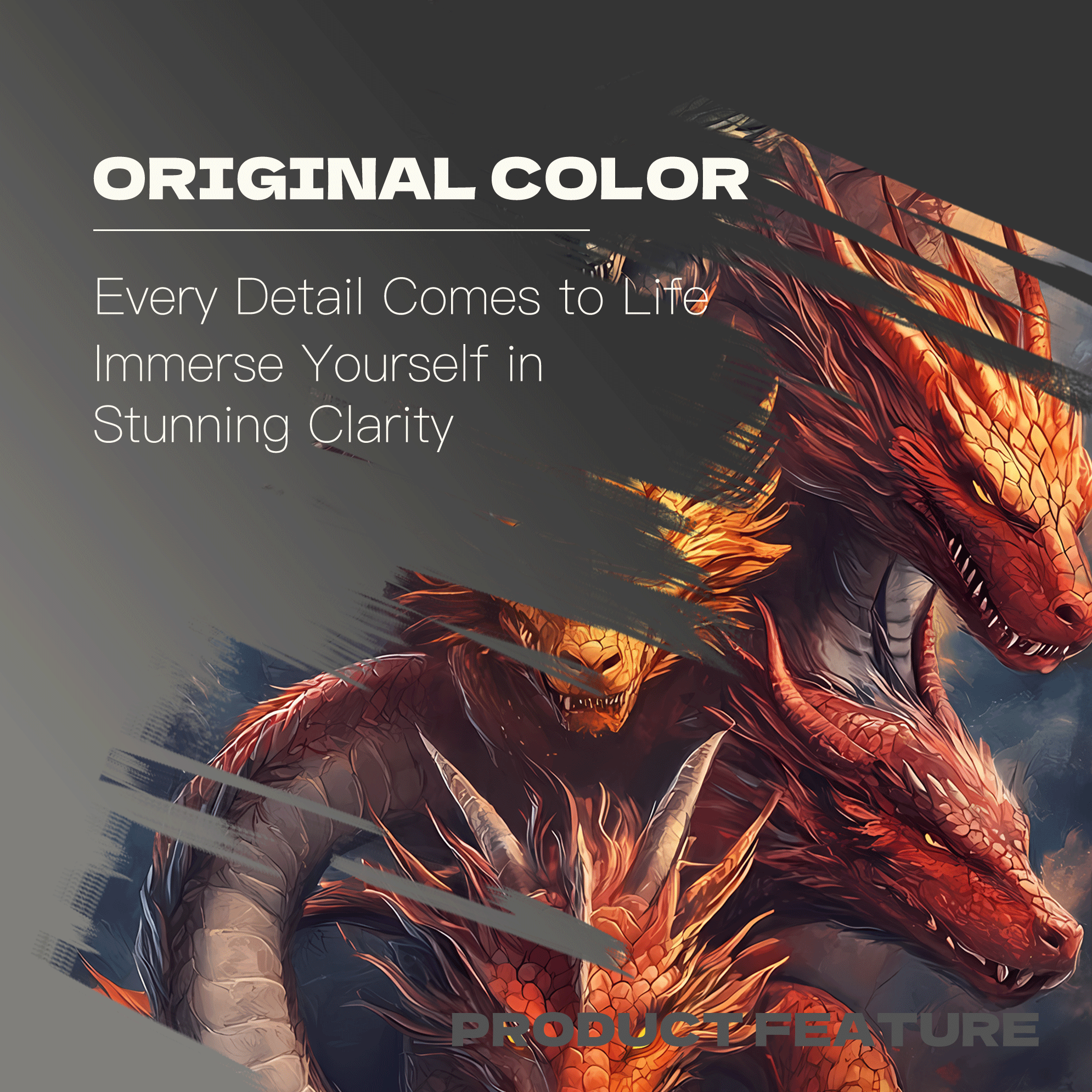 Dragon Clan Festival 500pcs/1000pcs Jigsaw Puzzle, Scratch-Resistant, Interactive Family Game & Brain-Boosting DIY Decor, Perfect for Halloween, Christmas & New Year Gifts, Family Puzzle Game