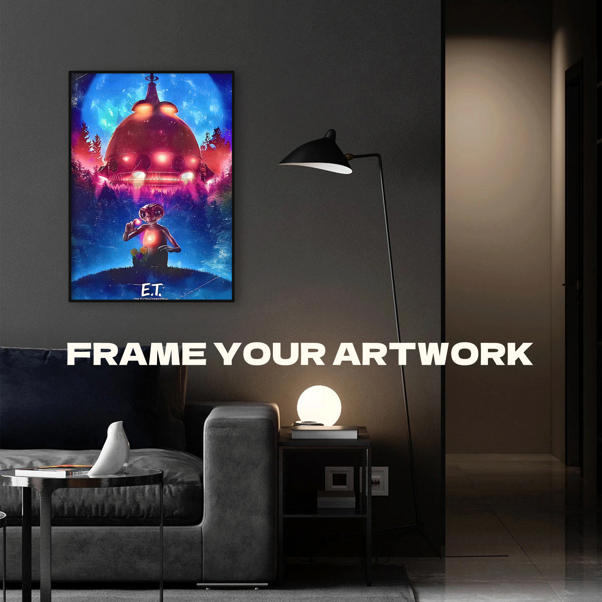 Movie Poster 500pcs/1000pcs Jigsaw Puzzle, Scratch-Resistant, Interactive Family Game & Brain-Boosting DIY Decor, Perfect for Halloween, Christmas & New Year Gifts, Family Puzzle Game