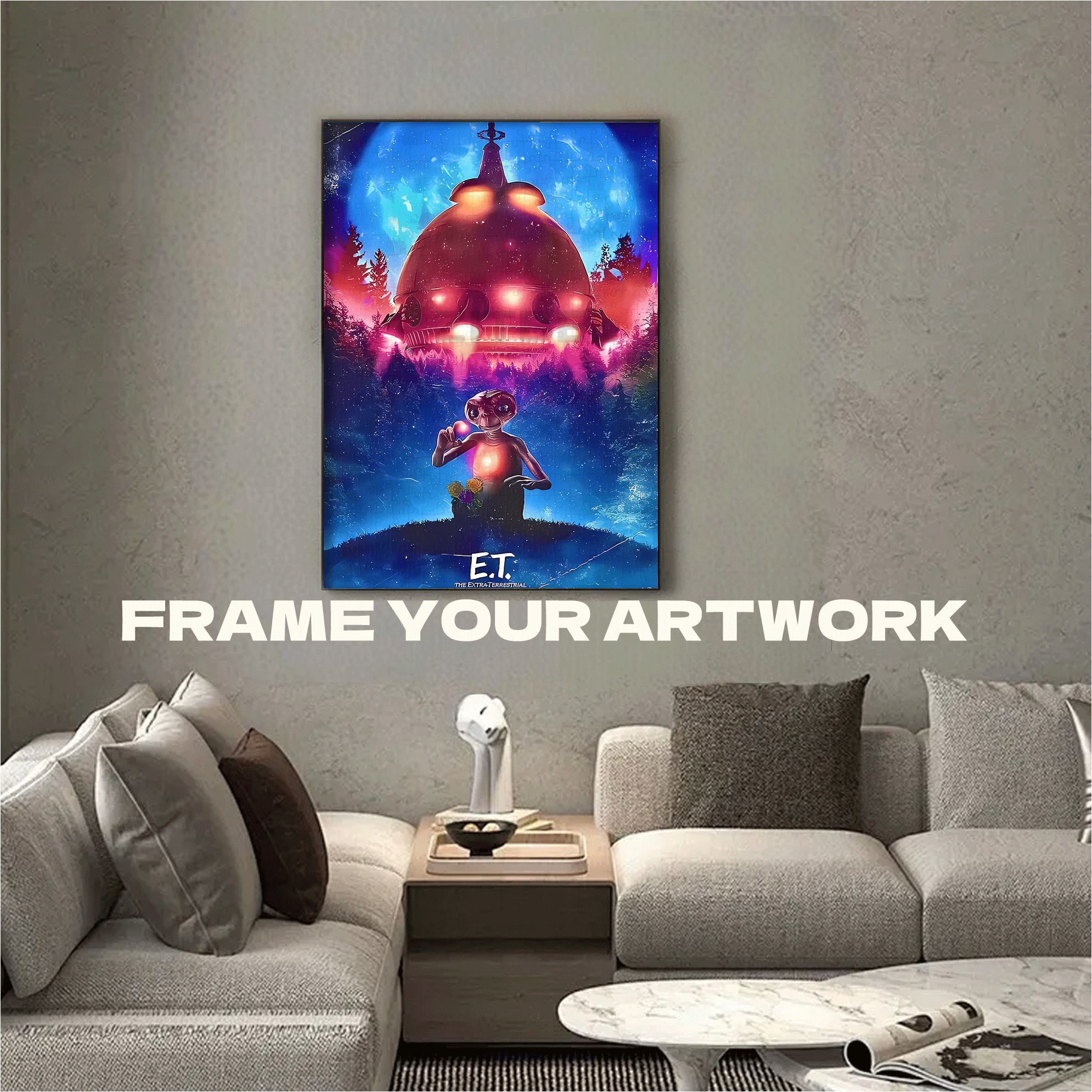 Movie Poster 500pcs/1000pcs Jigsaw Puzzle, Scratch-Resistant, Interactive Family Game & Brain-Boosting DIY Decor, Perfect for Halloween, Christmas & New Year Gifts, Family Puzzle Game