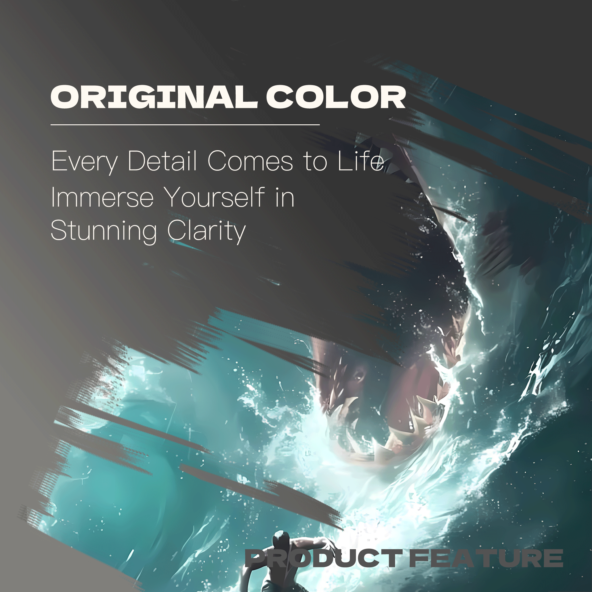 Surfing Shark 500pcs/1000pcs Jigsaw Puzzle, Scratch-Resistant, Interactive Family Game & Brain-Boosting DIY Decor, Perfect for Halloween, Christmas & New Year Gifts, Family Puzzle Game