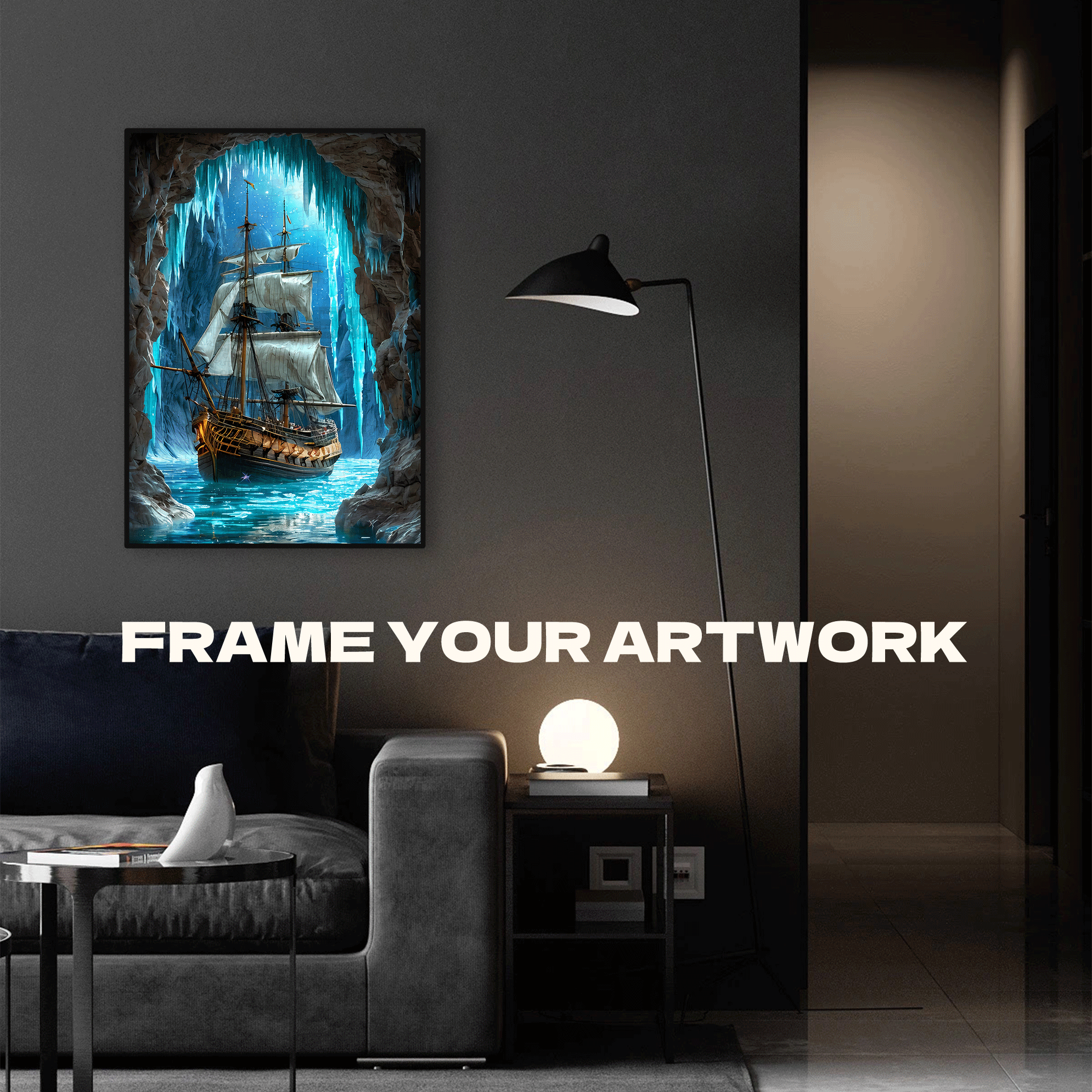 Sailing Ships 500pcs/1000pcs Jigsaw Puzzle, Scratch-Resistant, Interactive Family Game & Brain-Boosting DIY Decor, Perfect for Halloween, Christmas & New Year Gifts, Family Puzzle Game