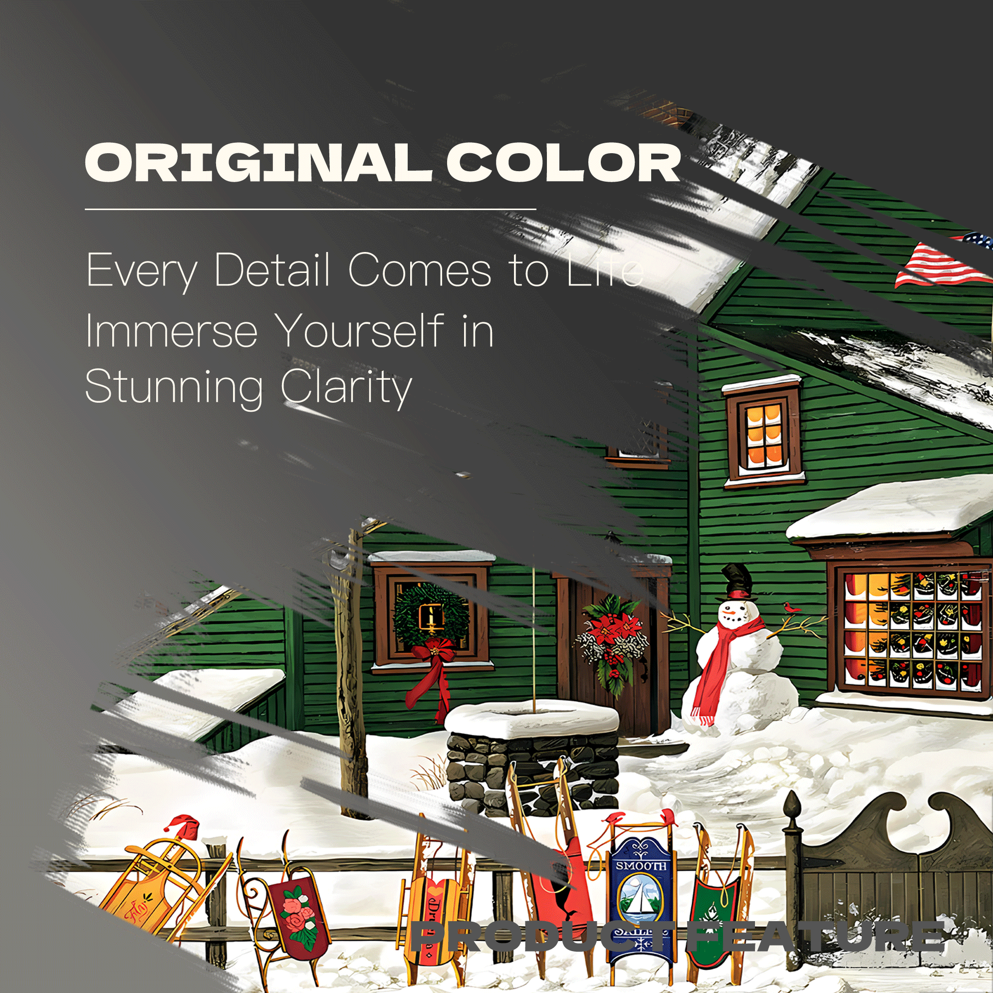 Cocoa Break at the Copperfields 500pcs/1000pcs Jigsaw Puzzle, Scratch-Resistant, Interactive Family Game & Brain-Boosting DIY Decor, Perfect for Halloween, Christmas & New Year Gifts, Family Puzzle Game