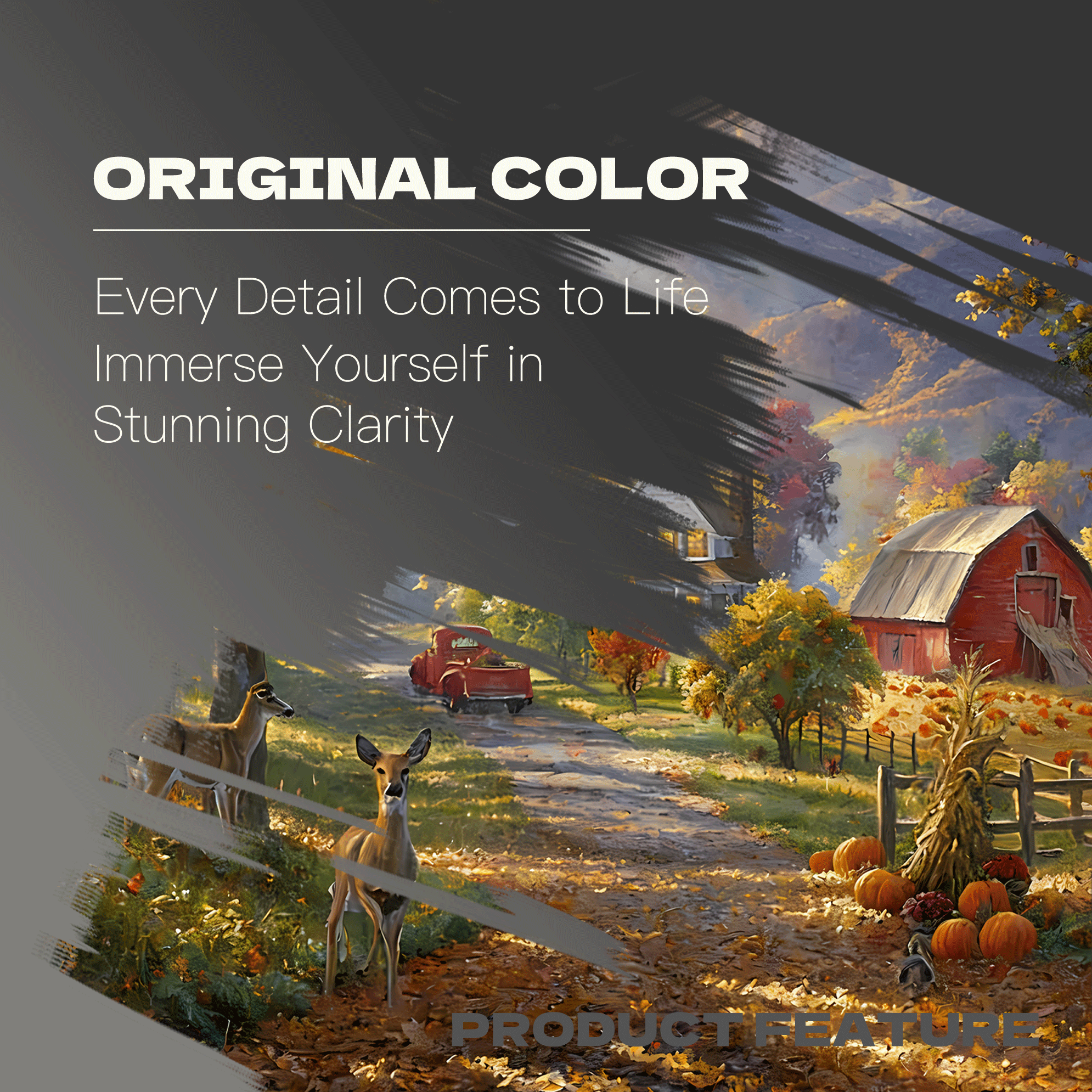 Fall Memories 500pcs/1000pcs Jigsaw Puzzle, Scratch-Resistant, Interactive Family Game & Brain-Boosting DIY Decor, Perfect for Halloween, Christmas & New Year Gifts, Family Puzzle Game