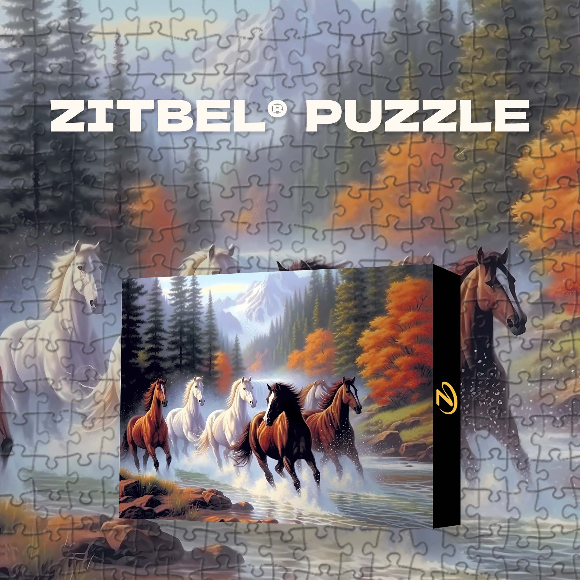 Riding The Waves With Great Speed 500pcs/1000pcs Jigsaw Puzzle, Scratch-Resistant, Interactive Family Game & Brain-Boosting DIY Decor, Perfect for Halloween, Christmas & New Year Gifts, Family Puzzle Game