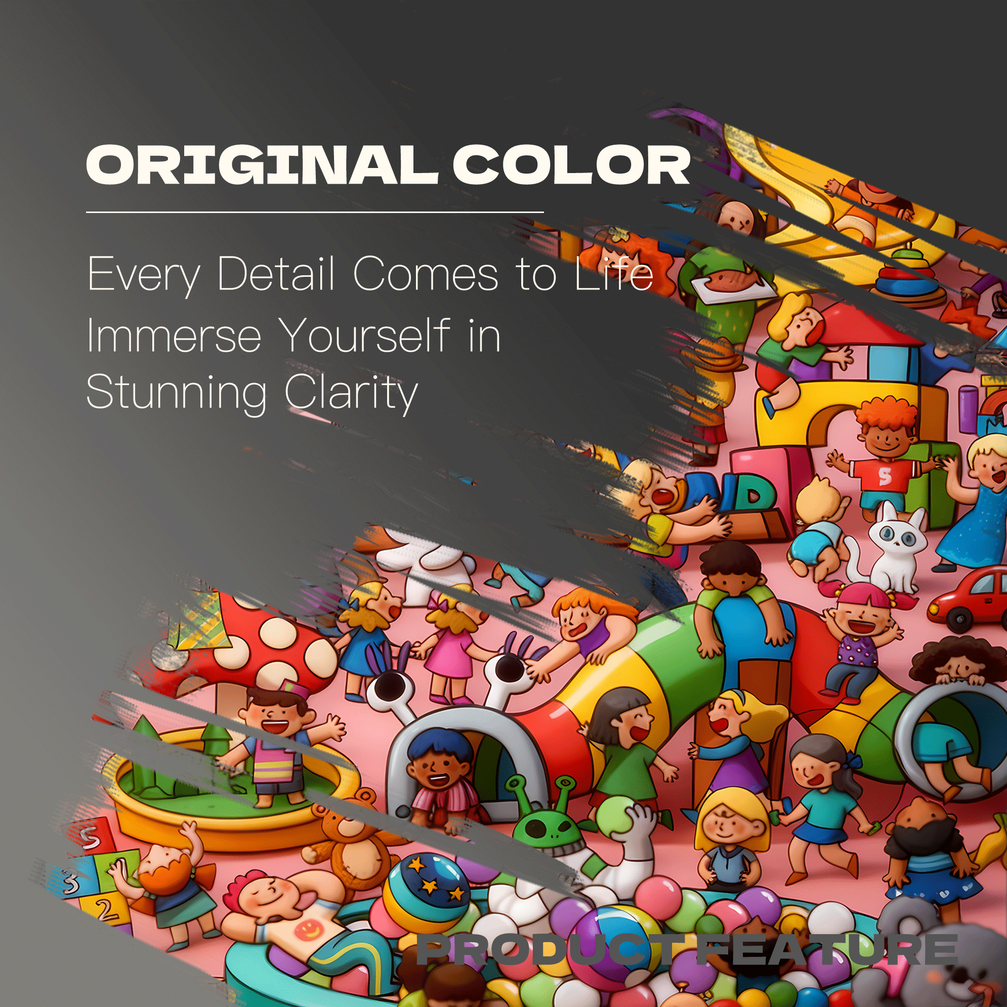 Colorful Resort 500pcs/1000pcs Jigsaw Puzzle, Scratch-Resistant, Interactive Family Game & Brain-Boosting DIY Decor, Perfect for Halloween, Christmas & New Year Gifts, Family Puzzle Game