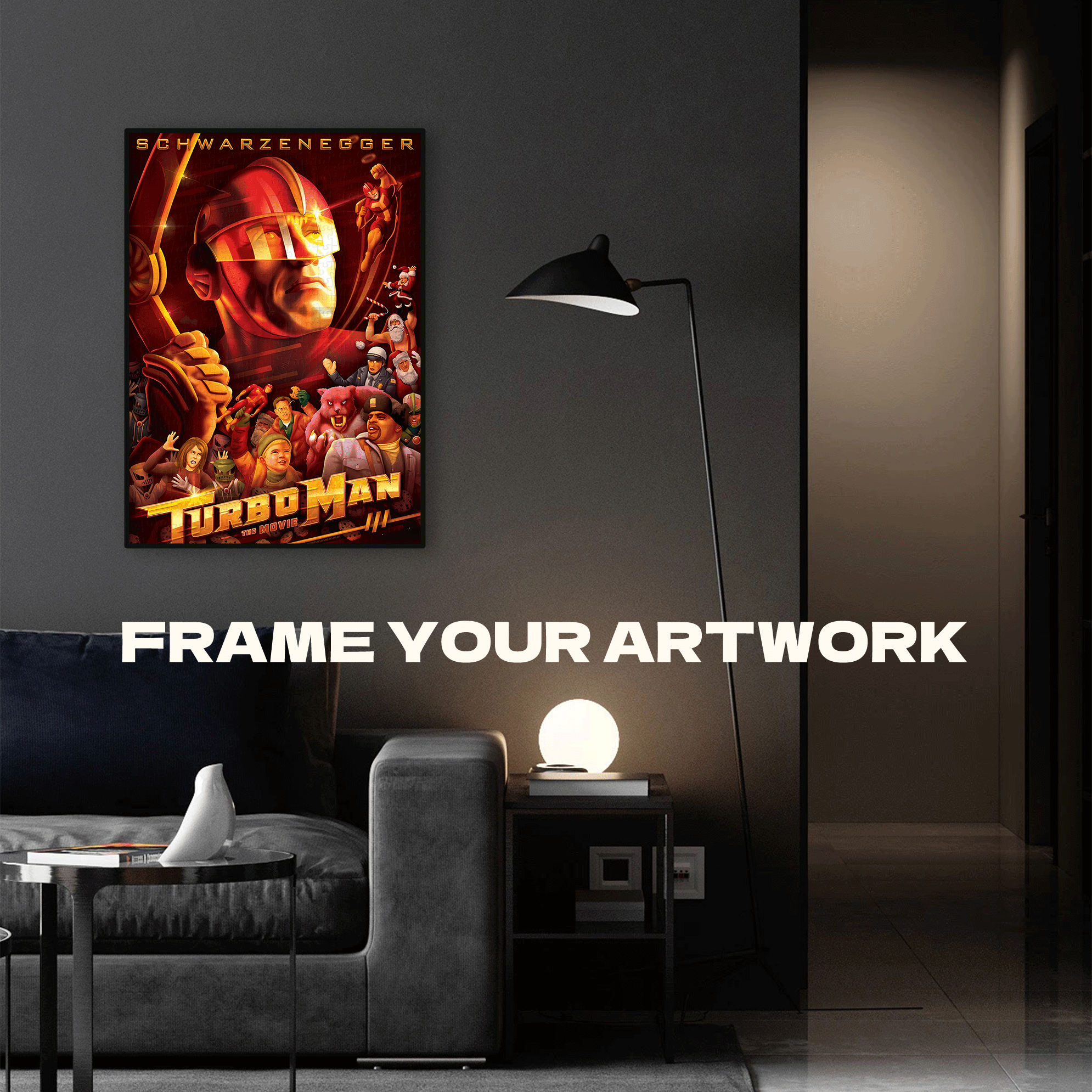 Turbo Man 500pcs/1000pcs Jigsaw Puzzle, Scratch-Resistant, Interactive Family Game & Brain-Boosting DIY Decor, Perfect for Halloween, Christmas & New Year Gifts, Family Puzzle Game