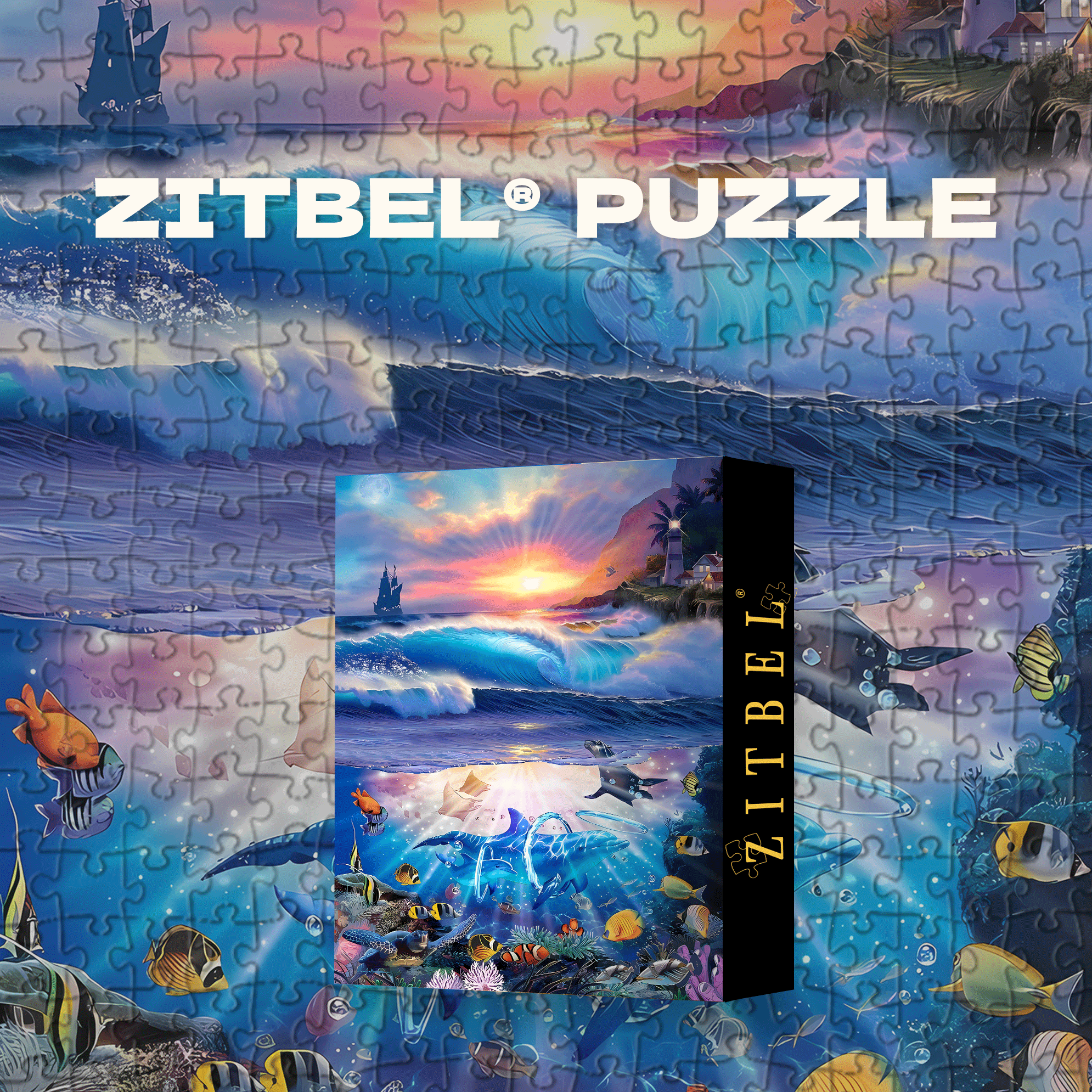 Coming Home 500pcs/1000pcs Jigsaw Puzzle, Scratch-Resistant, Interactive Family Game & Brain-Boosting DIY Decor, Perfect for Halloween, Christmas & New Year Gifts, Family Puzzle Game