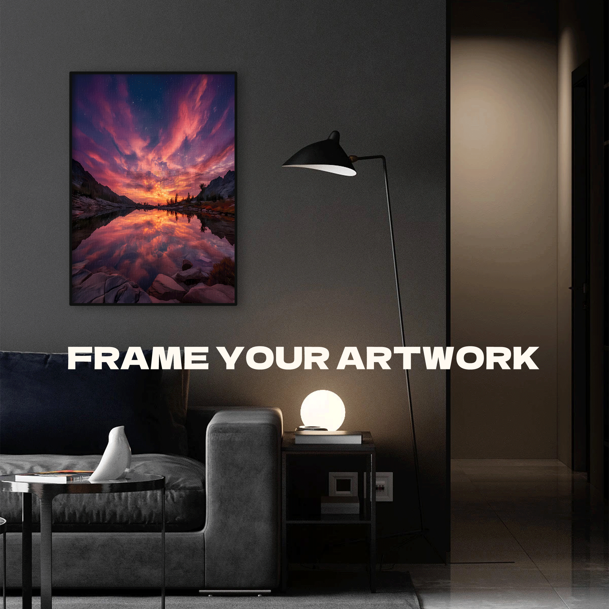 Beautiful Sunset 500pcs/1000pcs Jigsaw Puzzle, Scratch-Resistant, Interactive Family Game & Brain-Boosting DIY Decor, Perfect for Halloween, Christmas & New Year Gifts, Family Puzzle Game