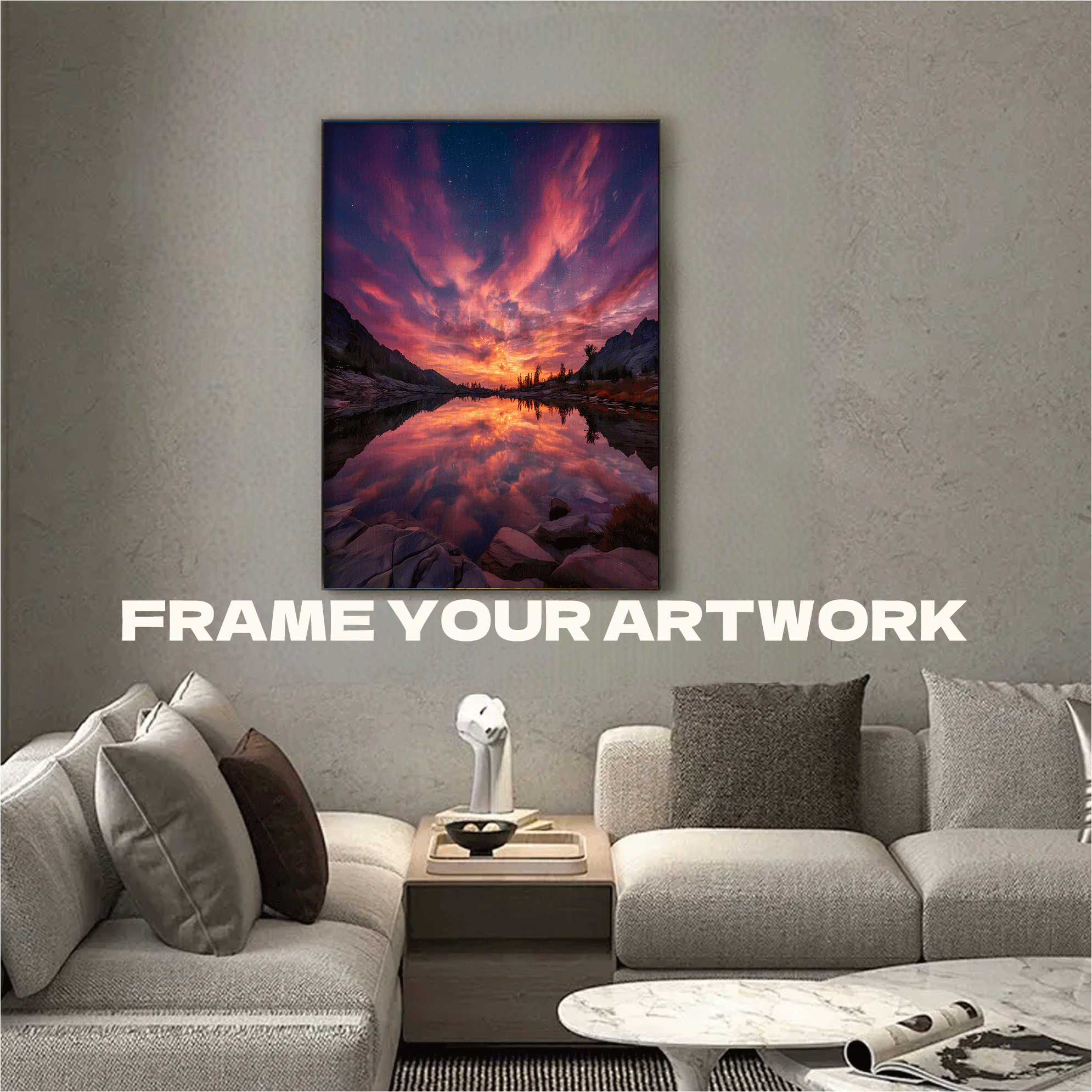 Beautiful Sunset 500pcs/1000pcs Jigsaw Puzzle, Scratch-Resistant, Interactive Family Game & Brain-Boosting DIY Decor, Perfect for Halloween, Christmas & New Year Gifts, Family Puzzle Game