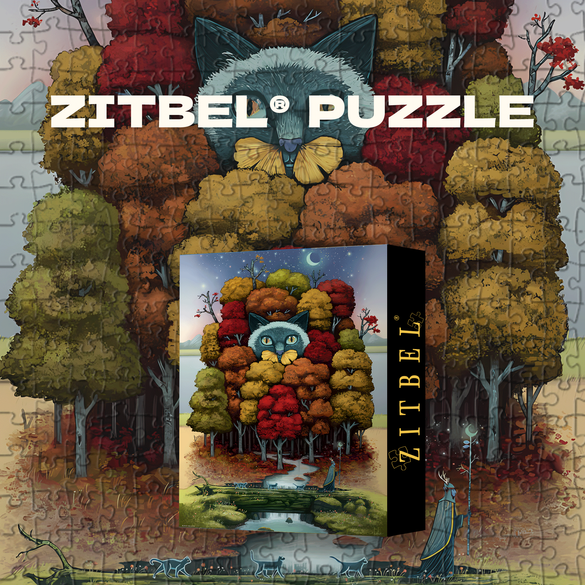 Take a Trip 500pcs/1000pcs Jigsaw Puzzle, Scratch-Resistant, Interactive Family Game & Brain-Boosting DIY Decor, Perfect for Halloween, Christmas & New Year Gifts, Family Puzzle Game