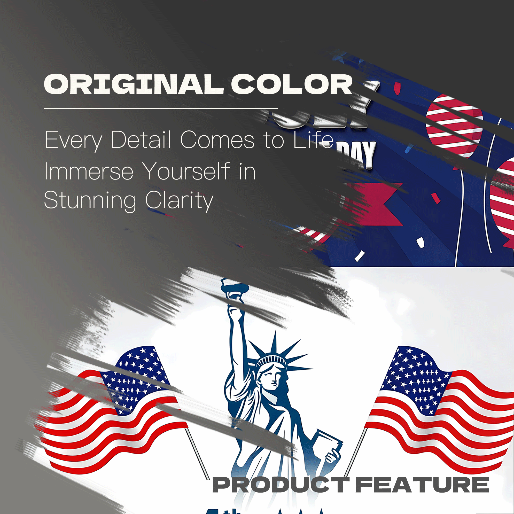 A Celebration of U S Independence Day 500pcs/1000pcs Jigsaw Puzzle, Scratch-Resistant, Interactive Family Game & Brain-Boosting DIY Decor, Perfect for Halloween, Christmas & New Year Gifts, Family Puzzle Game