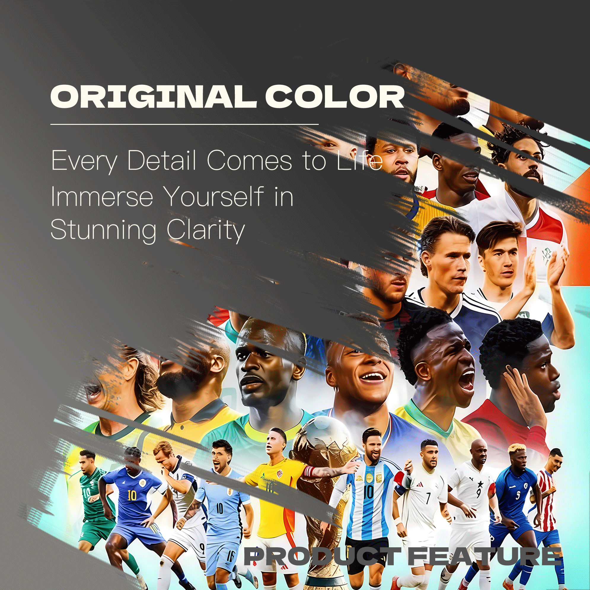 FIFA World Cup 26 500pcs/1000pcs Jigsaw Puzzle, Scratch-Resistant, Interactive Family Game & Brain-Boosting DIY Decor, Perfect for Halloween, Christmas & New Year Gifts, Family Puzzle Game