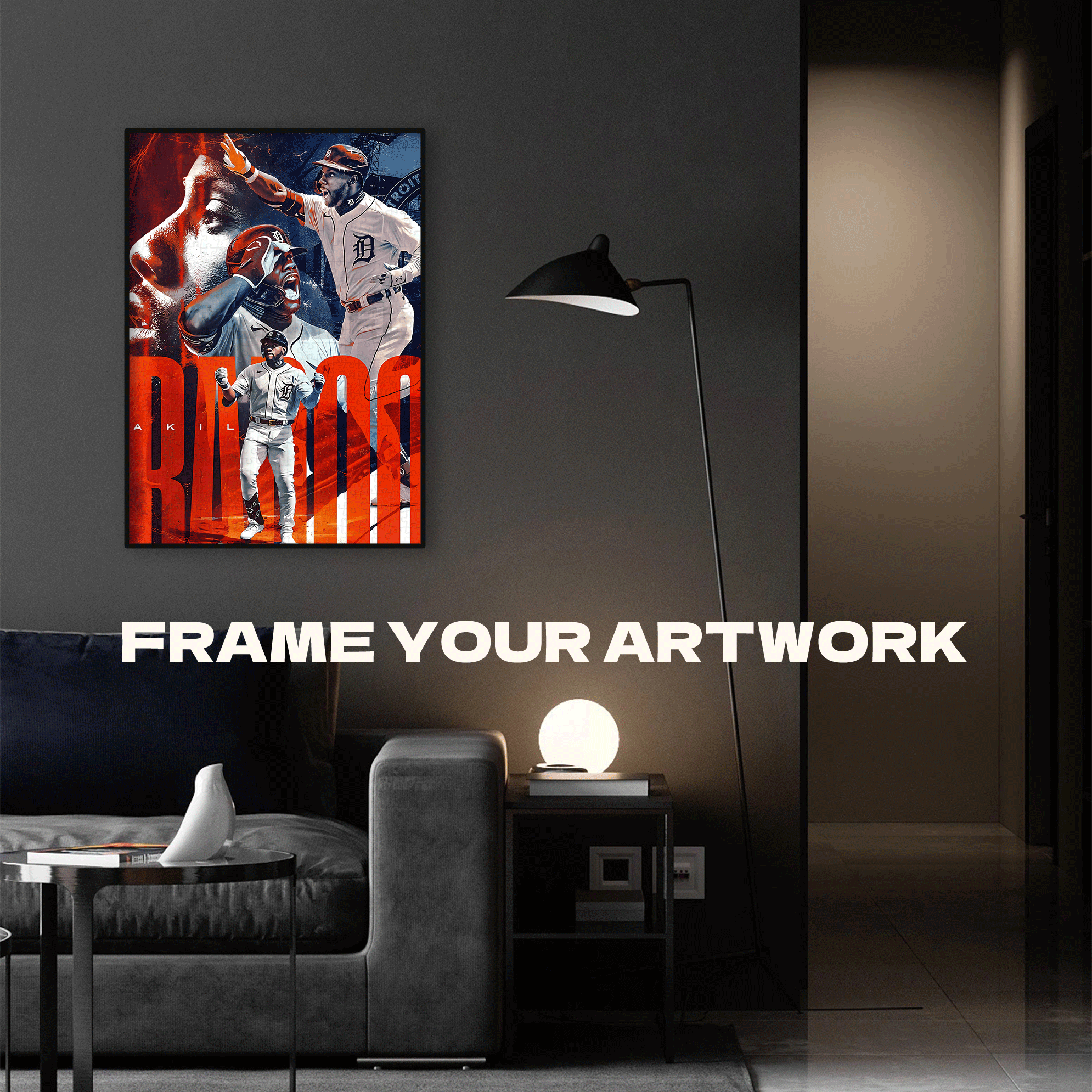 MLB Wallpaper 500pcs/1000pcs Jigsaw Puzzle, Scratch-Resistant, Interactive Family Game & Brain-Boosting DIY Decor, Perfect for Halloween, Christmas & New Year Gifts, Family Puzzle Game