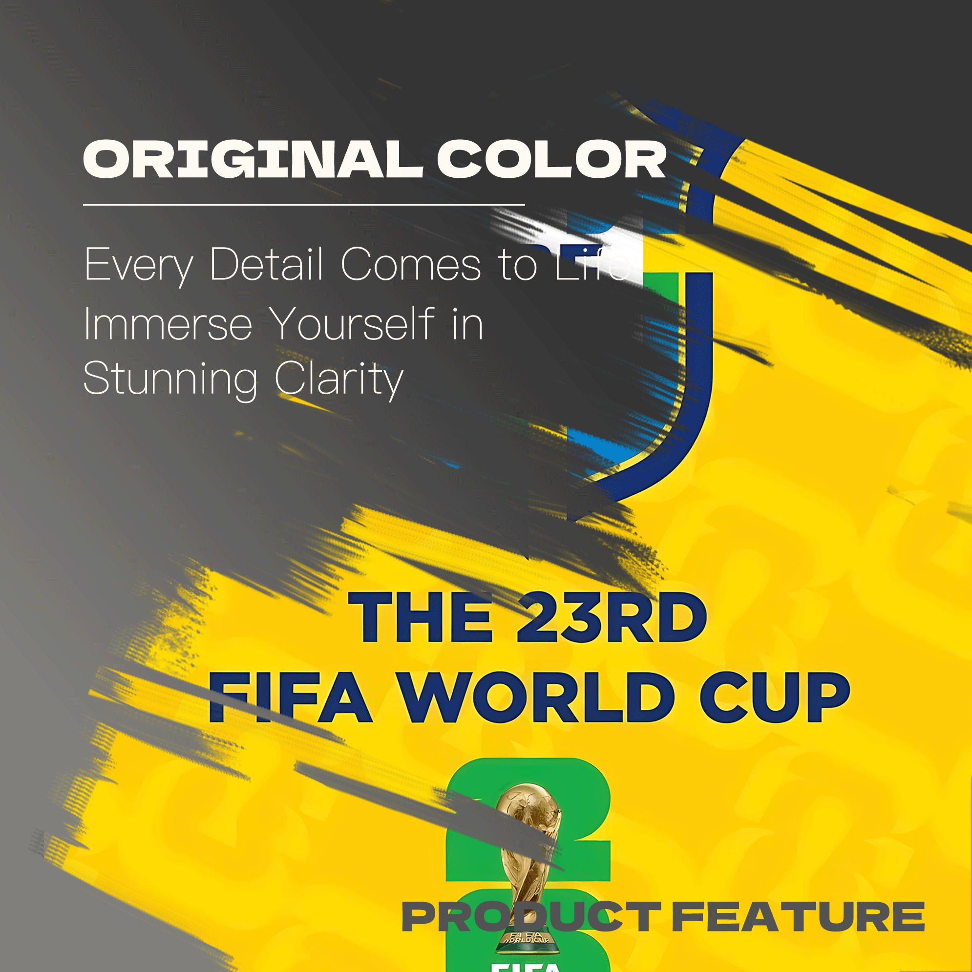 The 23RD FIFA WORLD CUP 500pcs/1000pcs Jigsaw Puzzle, Scratch-Resistant, Interactive Family Game & Brain-Boosting DIY Decor, Perfect for Halloween, Christmas & New Year Gifts, Family Puzzle Game