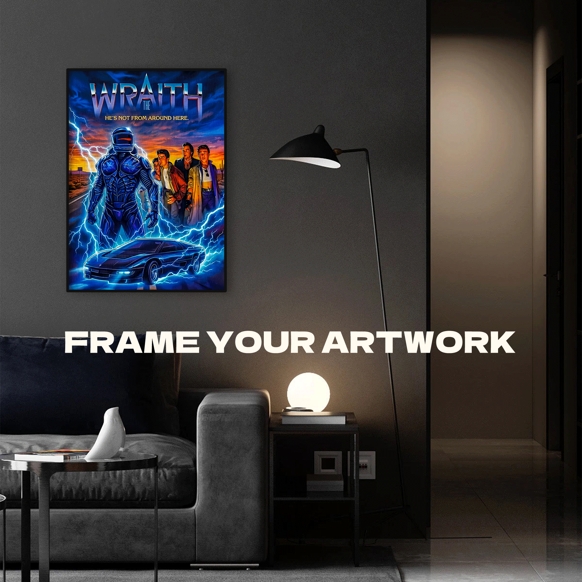The Wraith 500pcs/1000pcs Jigsaw Puzzle, Scratch-Resistant, Interactive Family Game & Brain-Boosting DIY Decor, Perfect for Halloween, Christmas & New Year Gifts, Family Puzzle Game