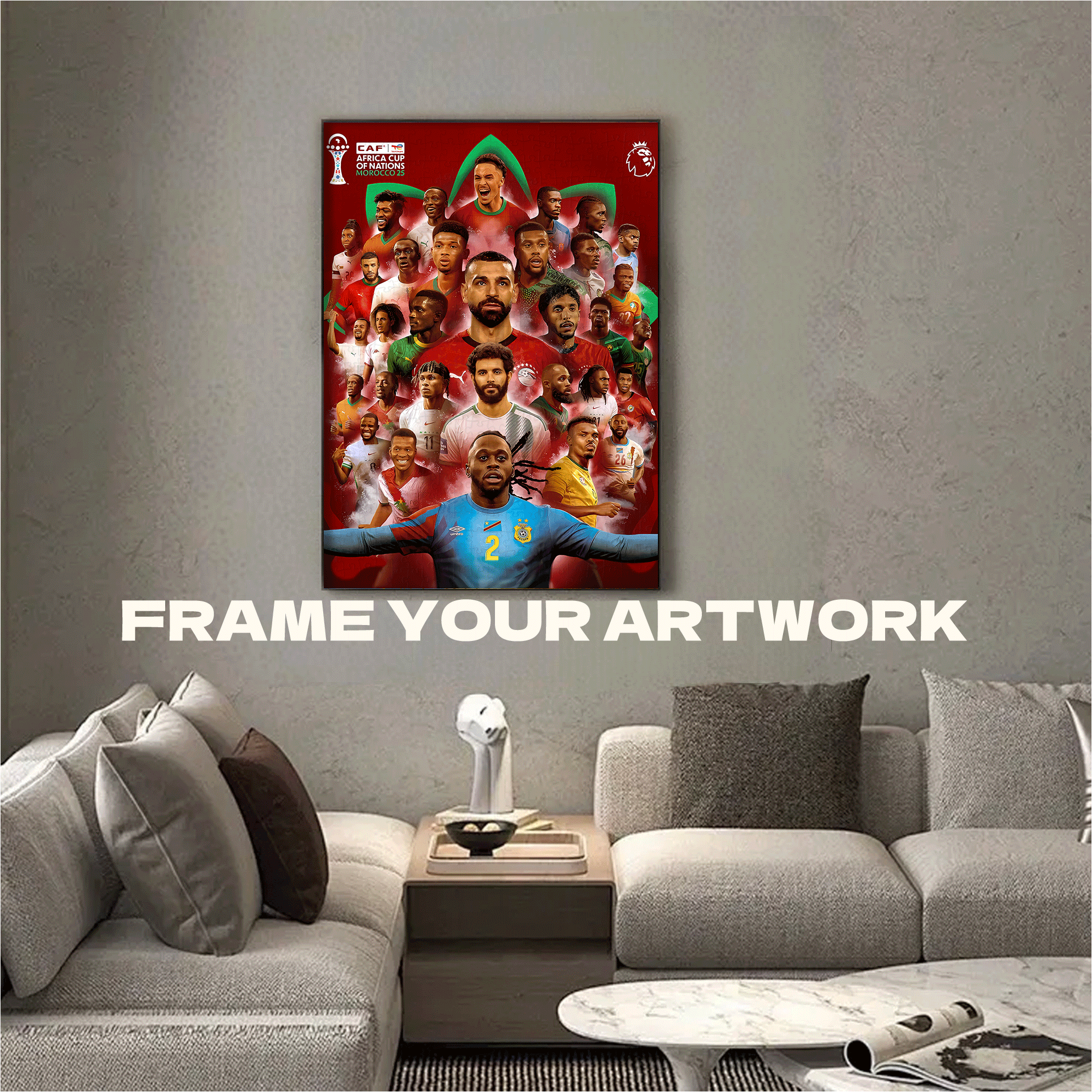The PREMIER LEAGUE Participants 500pcs/1000pcs Jigsaw Puzzle, Scratch-Resistant, Interactive Family Game & Brain-Boosting DIY Decor, Perfect for Halloween, Christmas & New Year Gifts, Family Puzzle Game