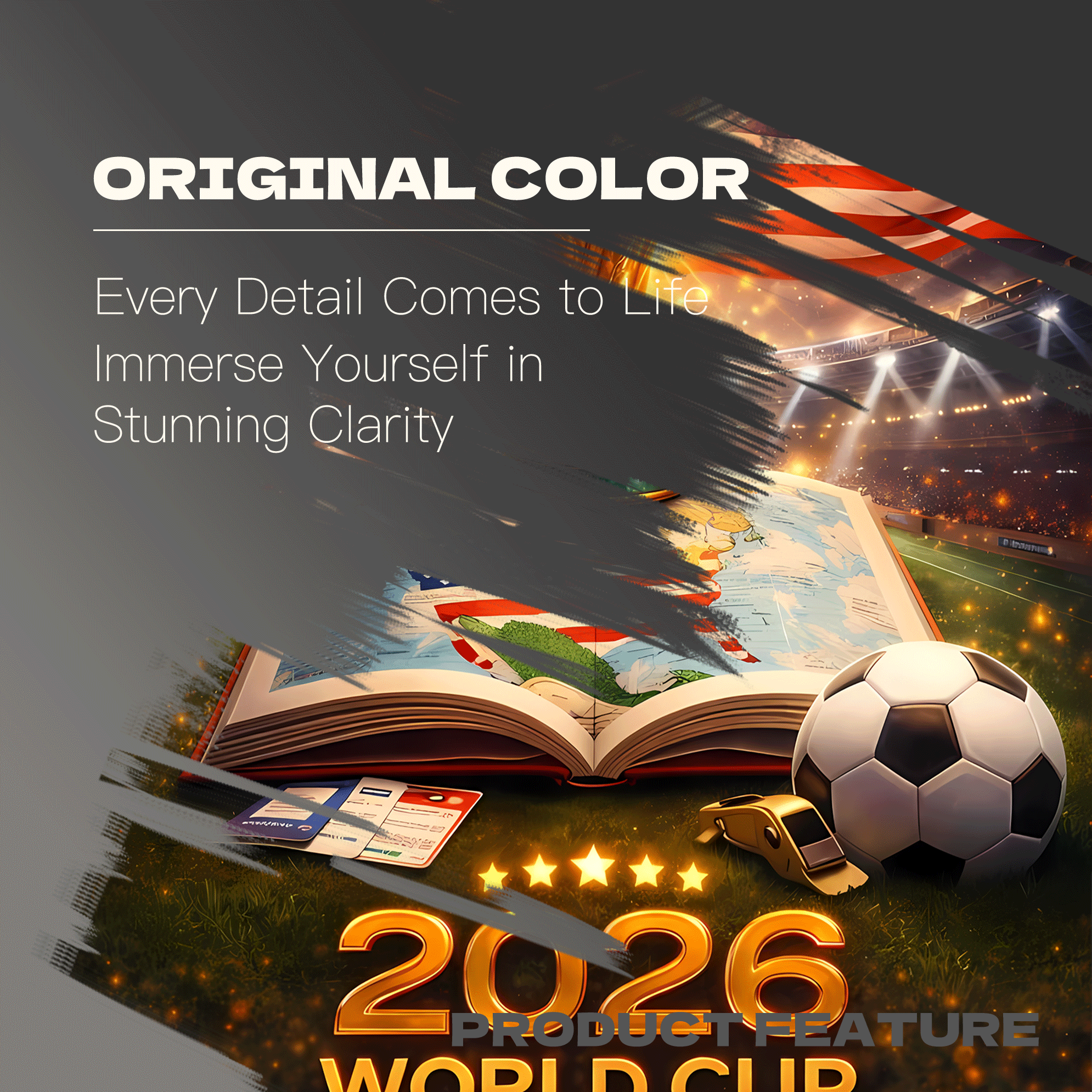 World Cup 2026 Ultimate Travel Guide (USA, Canada & Mexico) 500pcs/1000pcs Jigsaw Puzzle, Scratch-Resistant, Interactive Family Game & Brain-Boosting DIY Decor, Perfect for Halloween, Christmas & New Year Gifts, Family Puzzle Game