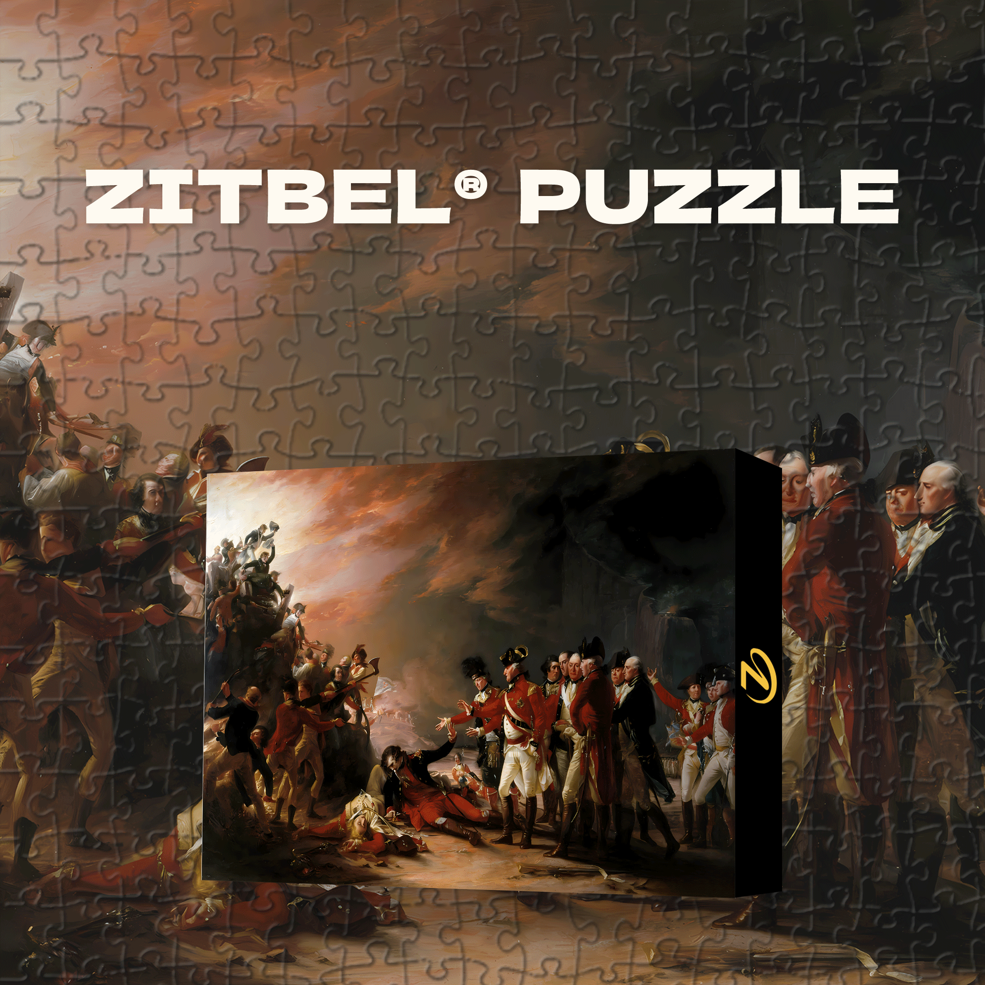 The Sortie Made By The Garrison Of Gibraltar 500pcs/1000pcs Jigsaw Puzzle, Scratch-Resistant, Interactive Family Game & Brain-Boosting DIY Decor, Perfect for Halloween, Christmas & New Year Gifts, Family Puzzle Game