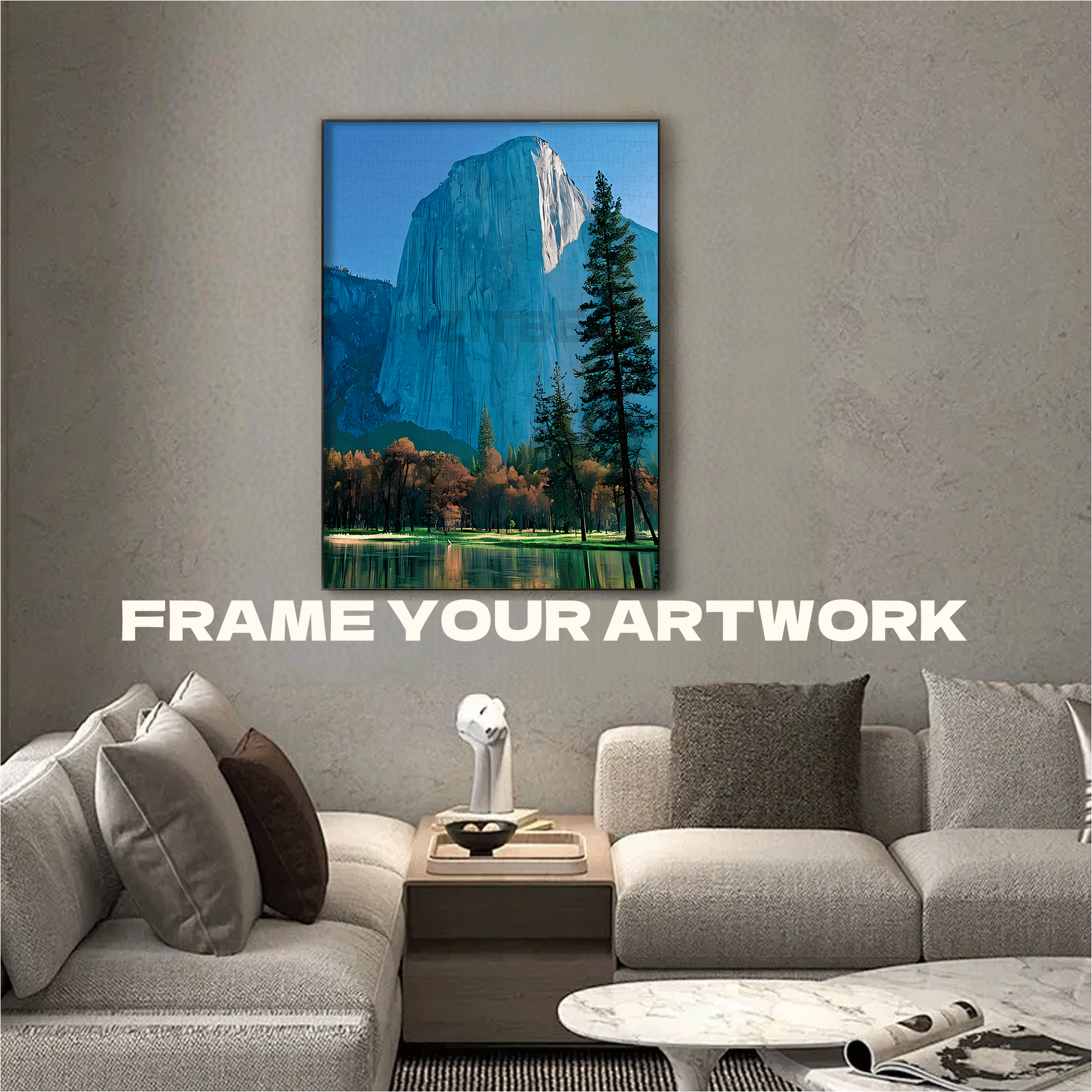 El Capitan At Sunrise 500pcs/1000pcs Jigsaw Puzzle, Scratch-Resistant, Interactive Family Game & Brain-Boosting DIY Decor, Perfect for Halloween, Christmas & New Year Gifts, Family Puzzle Game