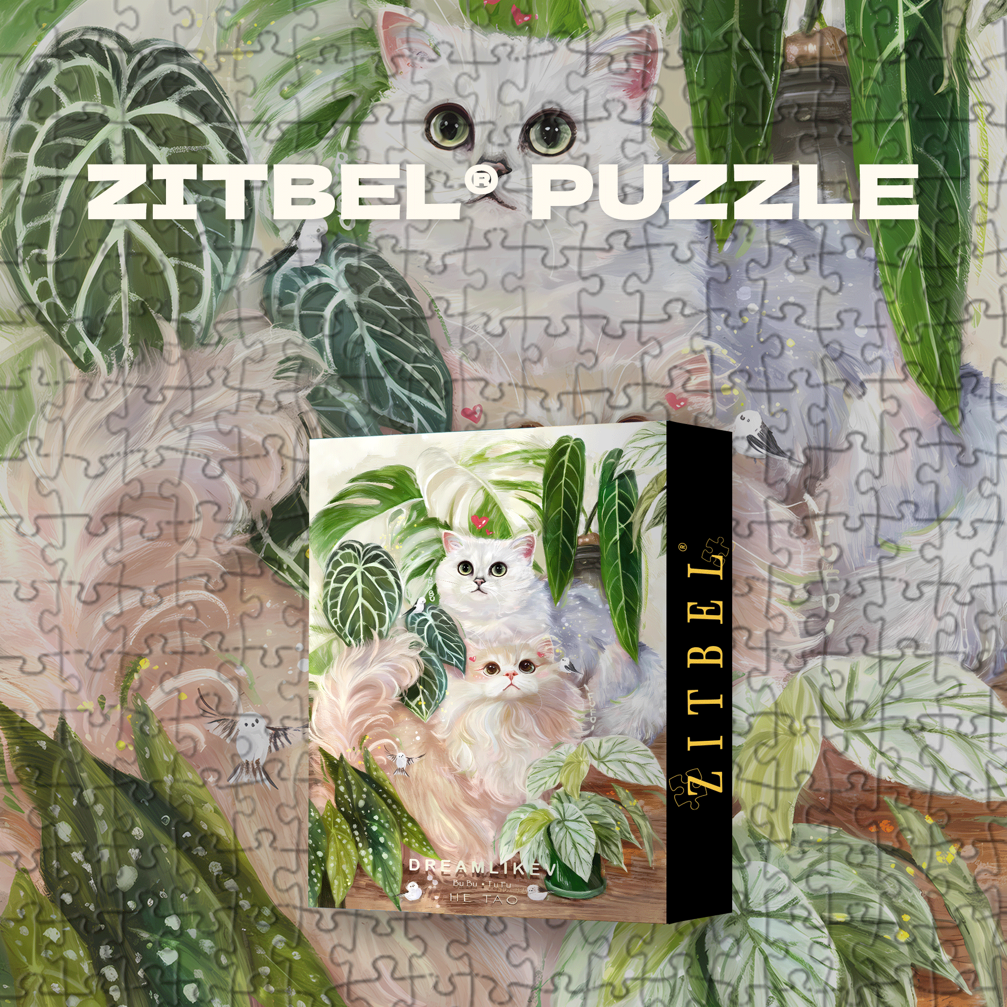Exchange The Spring 500pcs/1000pcs Jigsaw Puzzle, Scratch-Resistant, Interactive Family Game & Brain-Boosting DIY Decor, Perfect for Halloween, Christmas & New Year Gifts, Family Puzzle Game