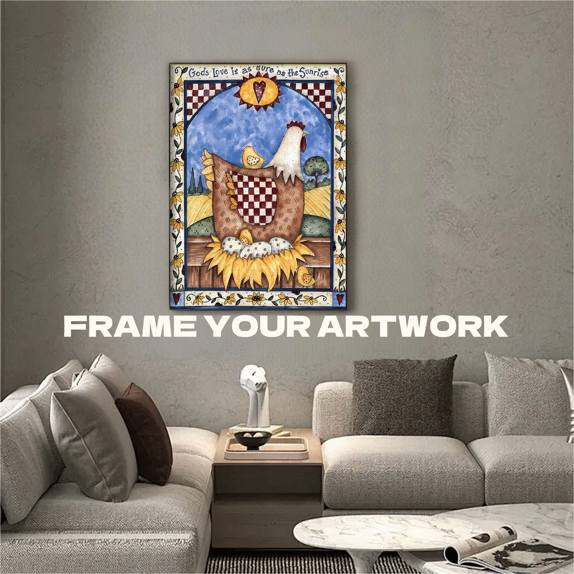 Guardian In The Morning Light 500pcs/1000pcs Jigsaw Puzzle, Scratch-Resistant, Interactive Family Game & Brain-Boosting DIY Decor, Perfect for Halloween, Christmas & New Year Gifts, Family Puzzle Game