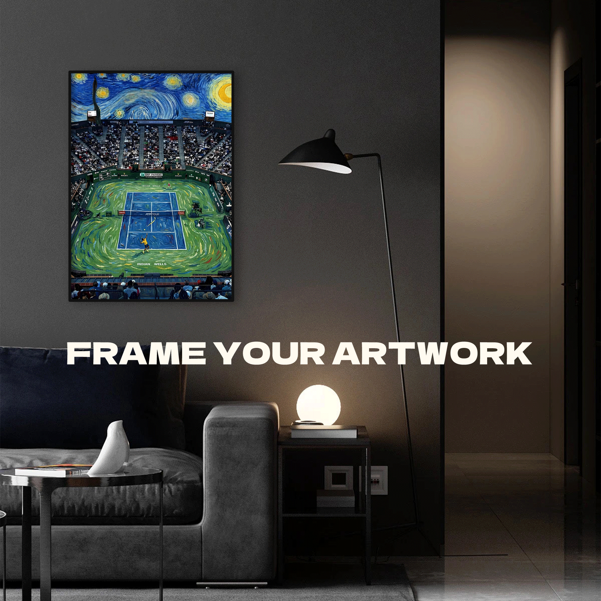 ATP Tour 500pcs/1000pcs Jigsaw Puzzle, Scratch-Resistant, Interactive Family Game & Brain-Boosting DIY Decor, Perfect for Halloween, Christmas & New Year Gifts, Family Puzzle Game
