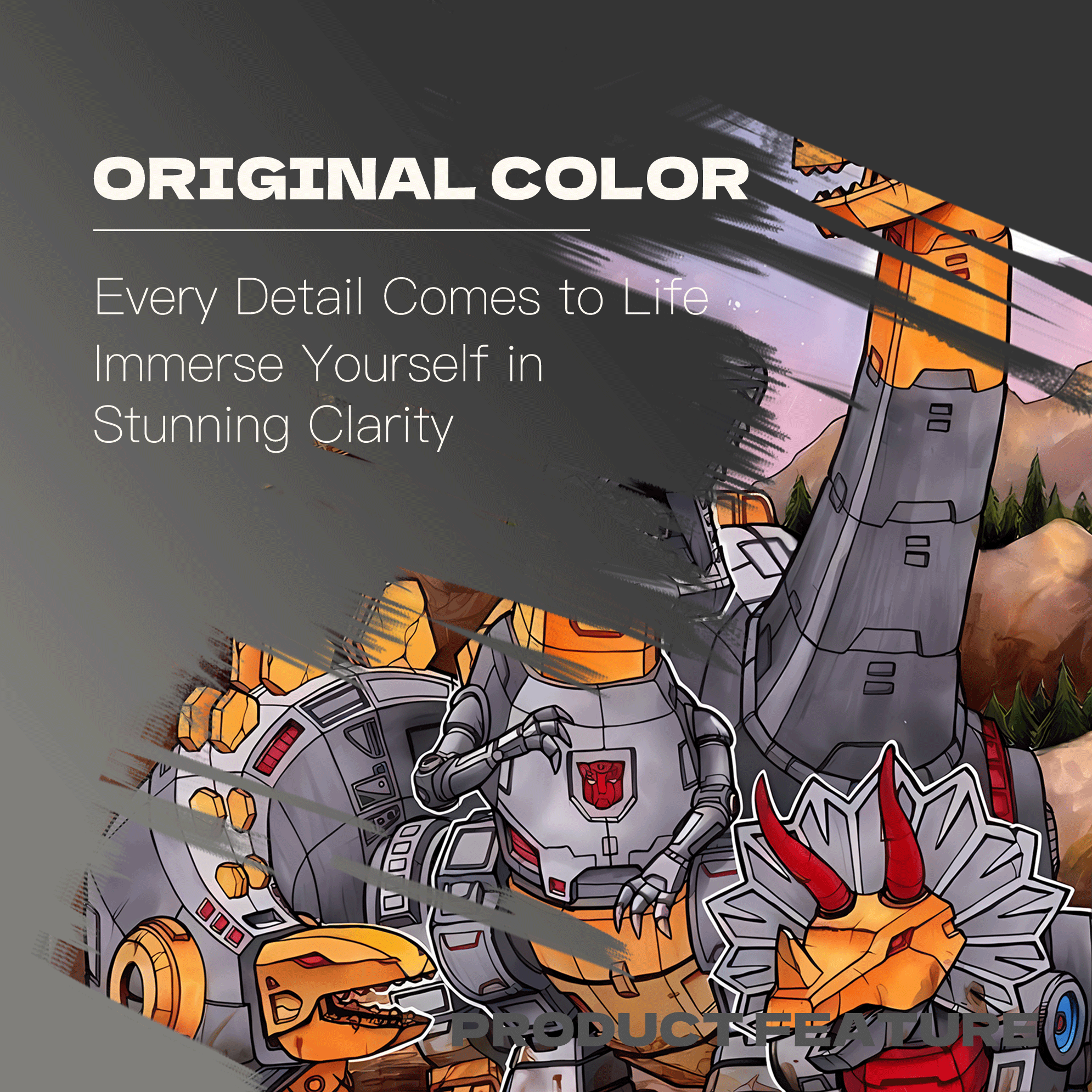 Transformers Dinobots Assemble 500pcs/1000pcs Jigsaw Puzzle, Scratch-Resistant, Interactive Family Game & Brain-Boosting DIY Decor, Perfect for Halloween, Christmas & New Year Gifts, Family Puzzle Game